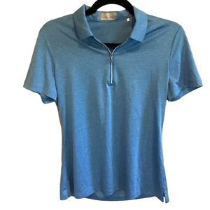 Callaway 1/4 Zip Golf Top Blue Size Small